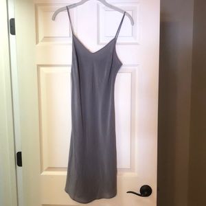Silky slip dress